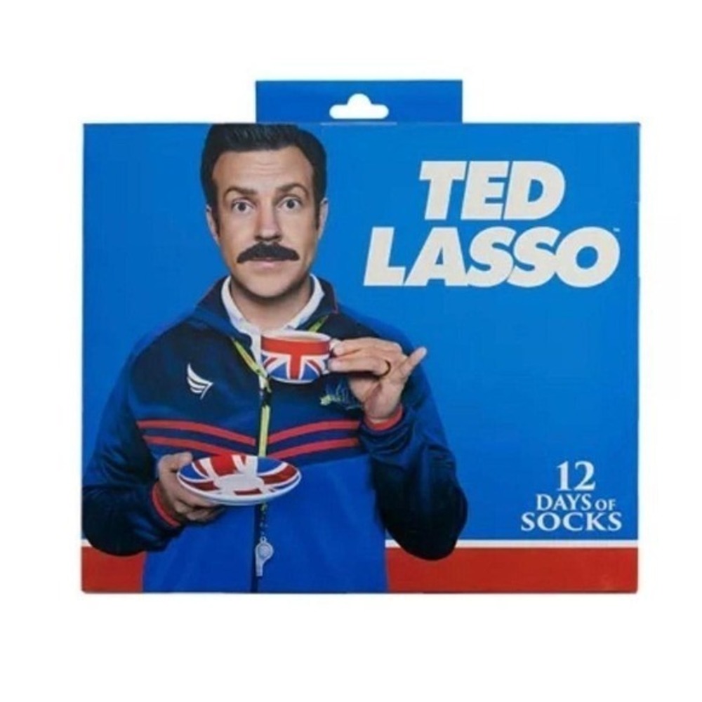 Ted Lasso 12 Days of Socks Ted Lasso Men Casual Crew Socks Gift Idea NWB
